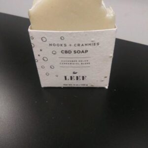 LEEF CDB SOAP 1 CUCUMBER MELLON Net weight 5oz.